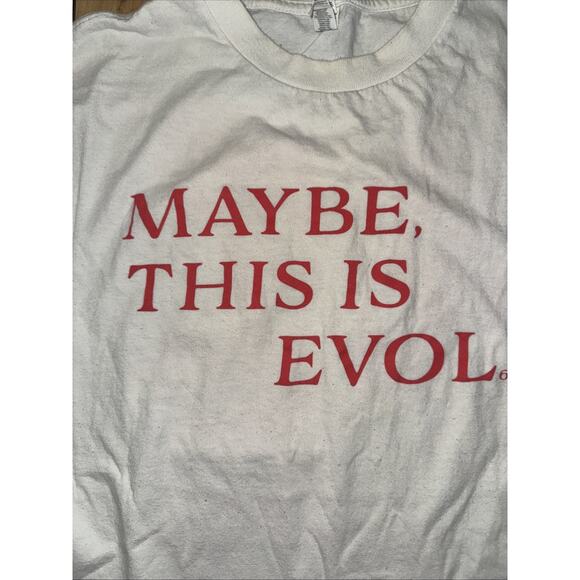 Chucky T-Shirt Maybe This Is Evol 6 White Medium 19x26 Movie Tee - Picture 3 of 6